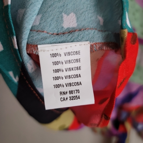 Conditions Apply Sleek Wrap Blouse size M NWT - Picture 8 of 9